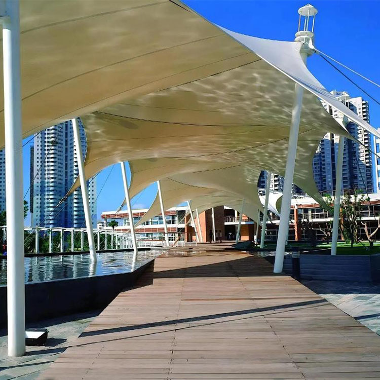 瓦房店市膜结构景观棚