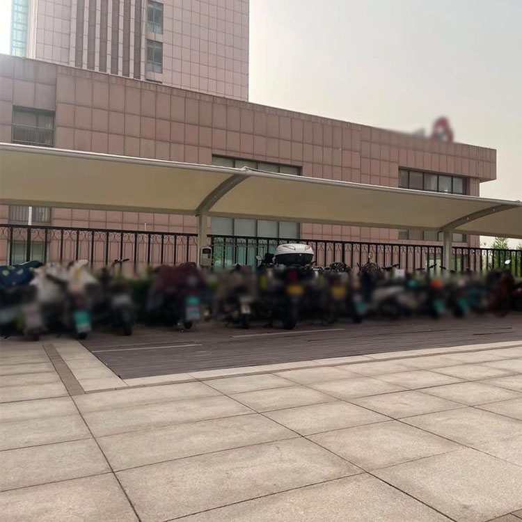 瓦房店市膜结构电动车棚